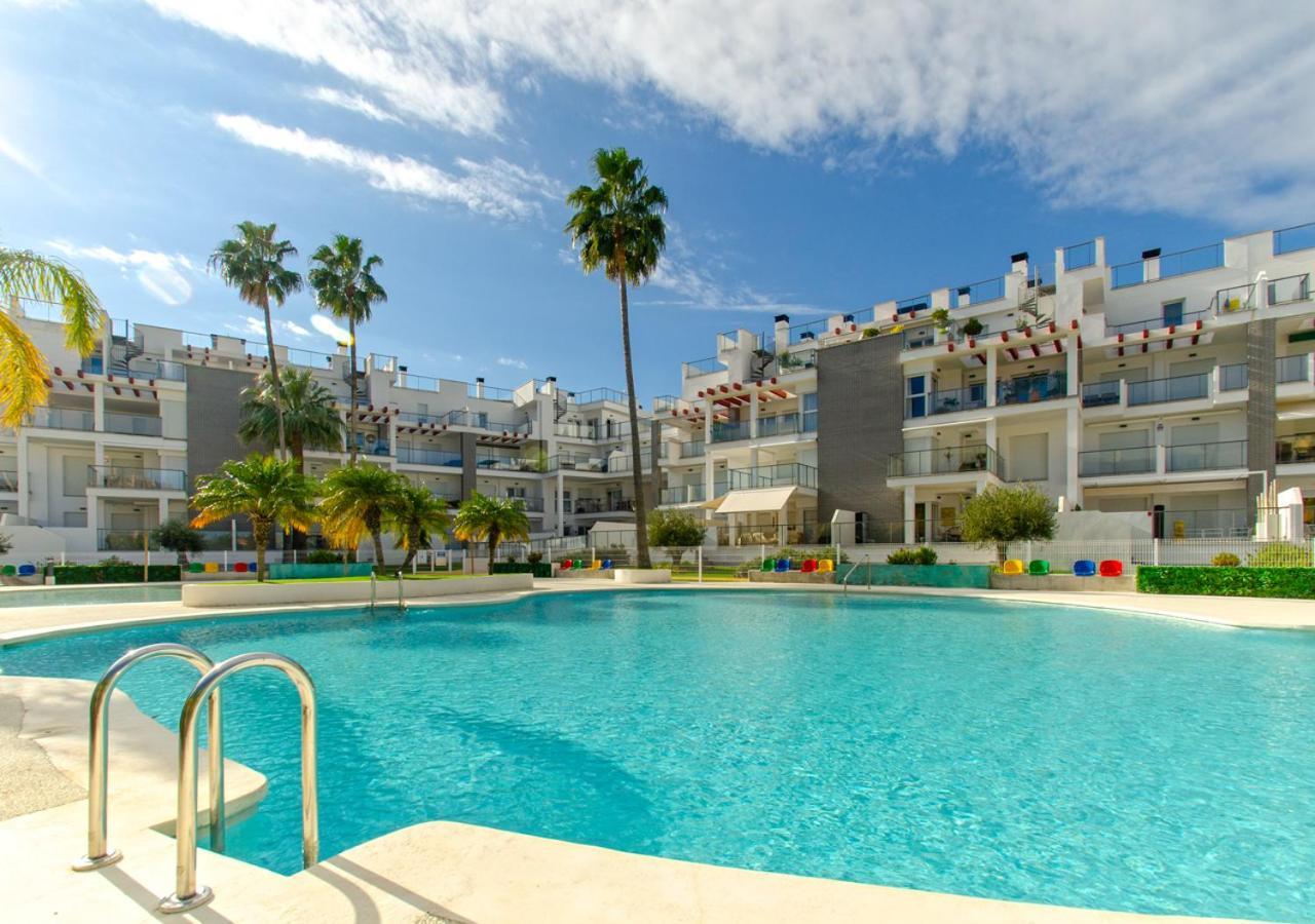Apartamento Victoria Playa III Con Una Gran Terraza Дения Экстерьер фото