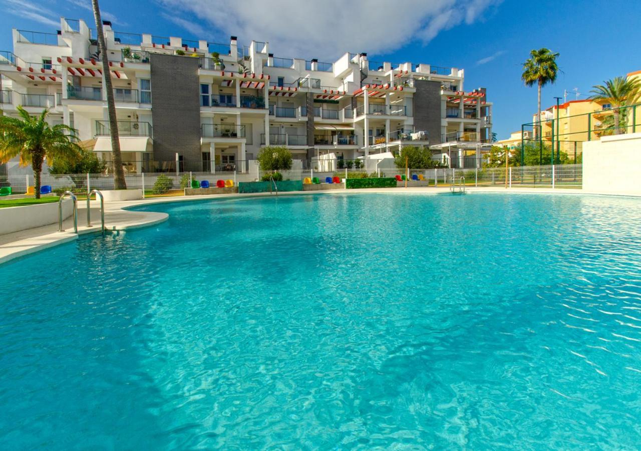 Apartamento Victoria Playa III Con Una Gran Terraza Дения Экстерьер фото